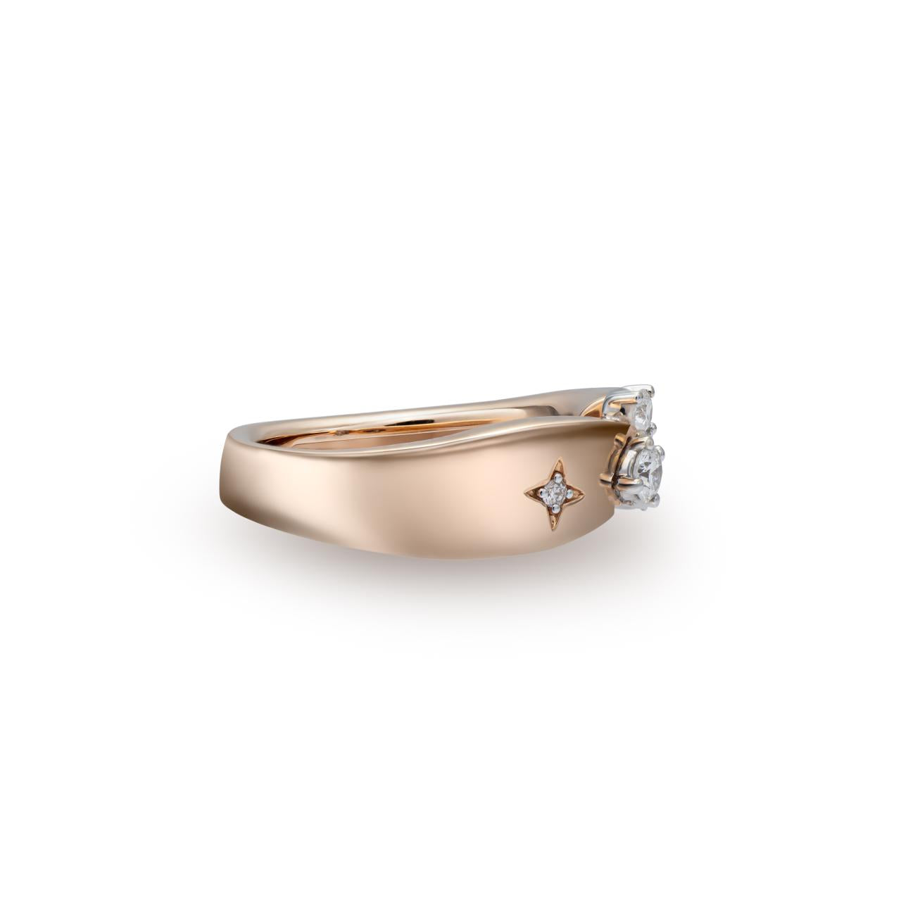 Starry Night Fancy Stackable Ring - K.S. Sze & Sons