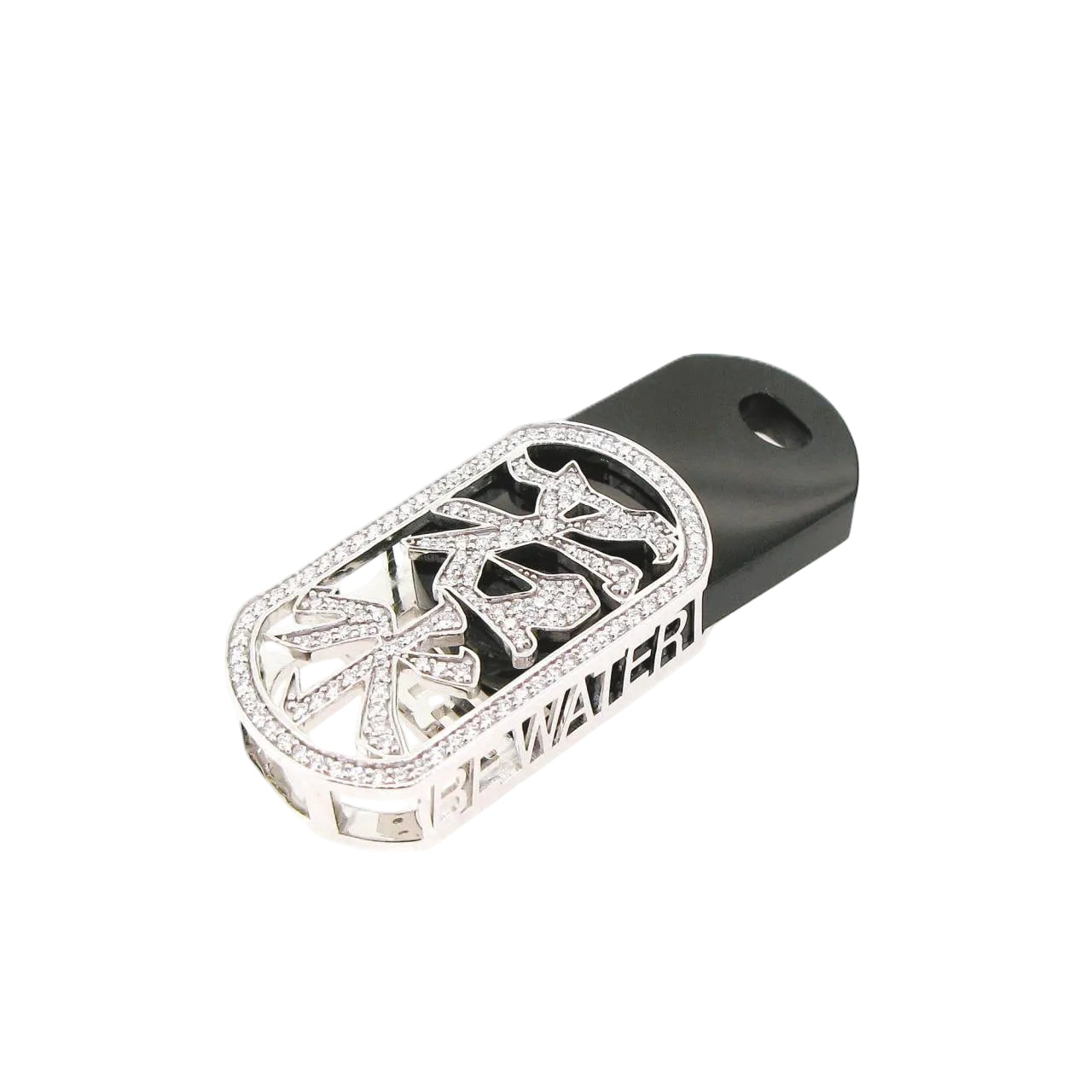 "Be Water" Diamond Pendant - K.S. Sze & Sons