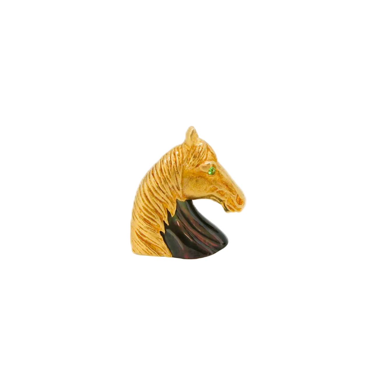 Mother of Pearl Horse Pin - K.S. Sze & Sons