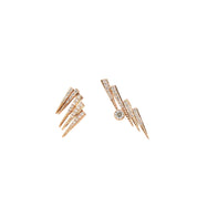 Diamond Flash Earrings - K.S. Sze & Sons