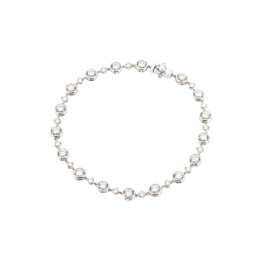 Rose cut Diamond Bracelet - K.S. Sze & Sons