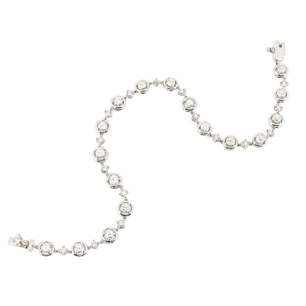 Rose cut Diamond Bracelet - K.S. Sze & Sons