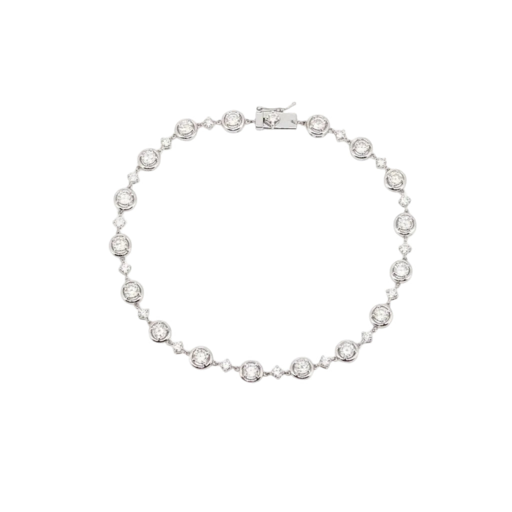 Rose cut Diamond Bracelet - K.S. Sze & Sons