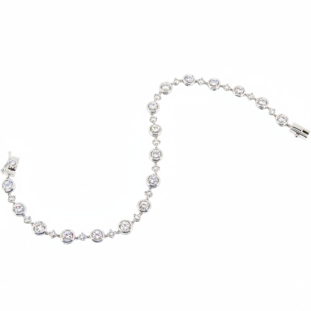 Rose cut Diamond Bracelet - K.S. Sze & Sons