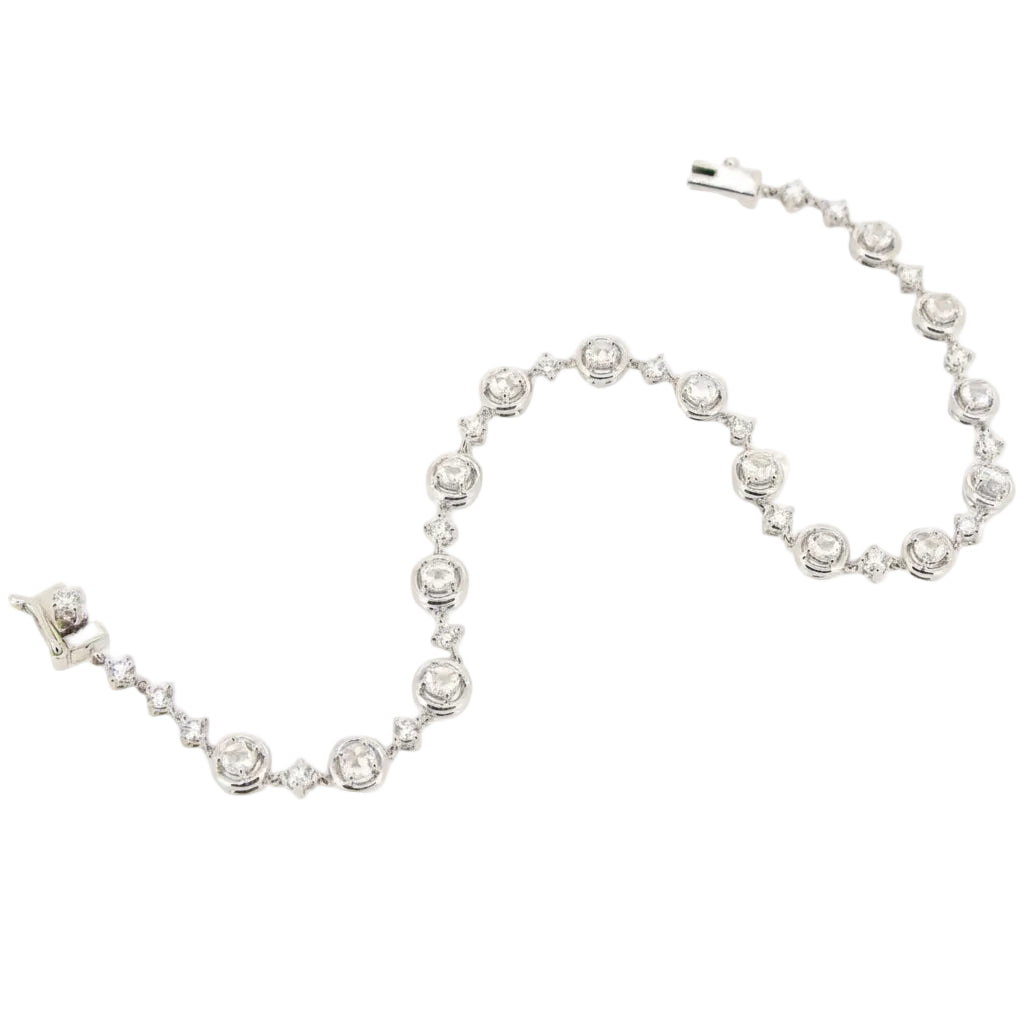 Rose cut Diamond Bracelet - K.S. Sze & Sons