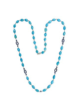 Turquoise Sapphire Necklace