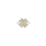 Diamond Clover RIng