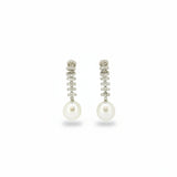 Pearl Diamond Earrings