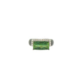 Tourmaline Enamel Ring