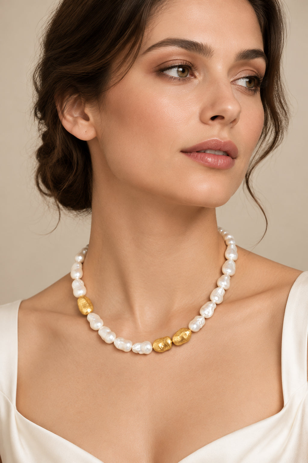 Baroque Pearl Necklace