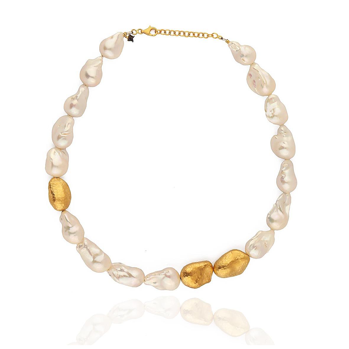 Baroque Pearl Necklace