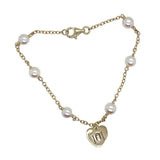 Diamond & Pearl Bracelet