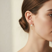 The "V" Earrings