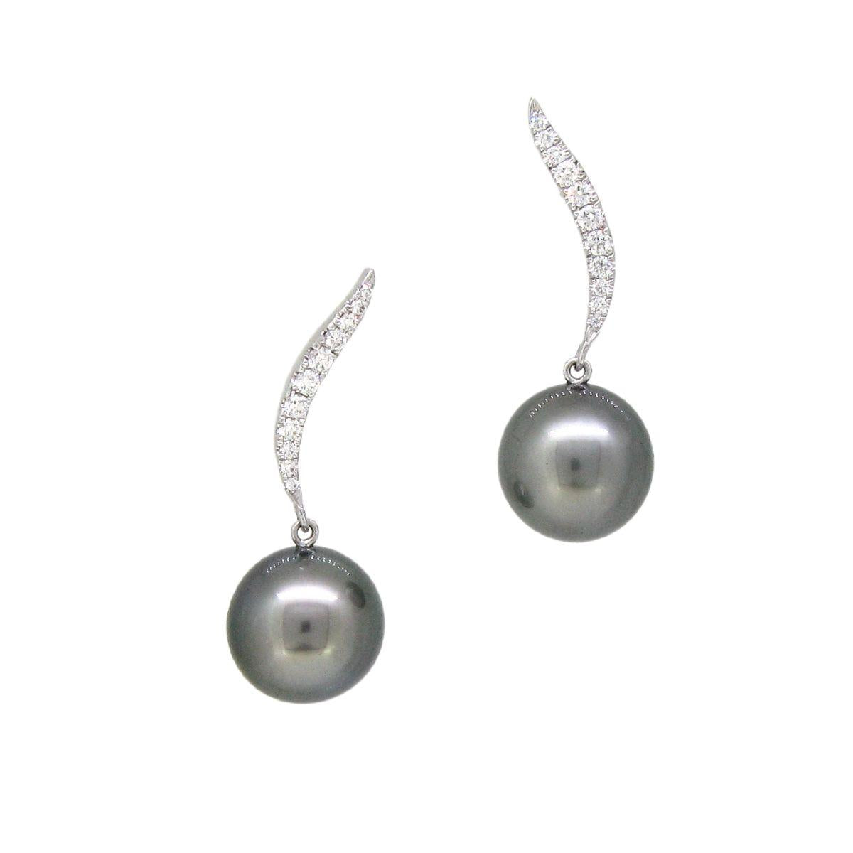 Tahiti South Sea Pearl Earrings - K.S. Sze & Sons
