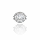 Illusion Ellipse Ring