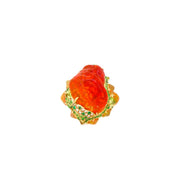 Fire Opal Ring - K.S. Sze & Sons