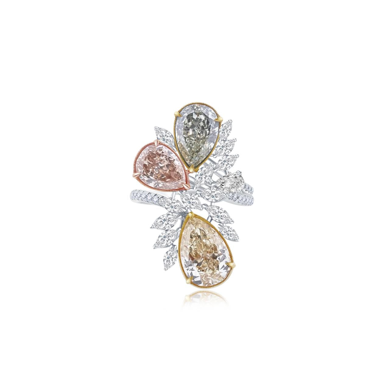 Fancy Color Diamond Ring - K.S. Sze & Sons