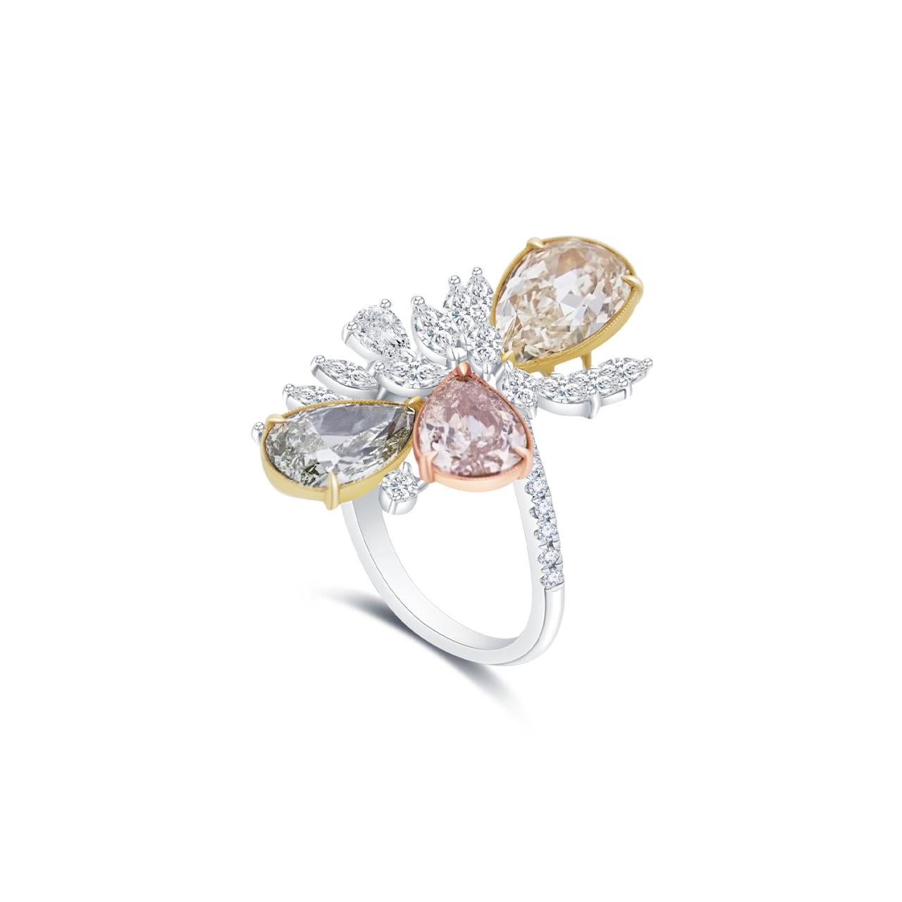 Fancy Color Diamond Ring - K.S. Sze & Sons