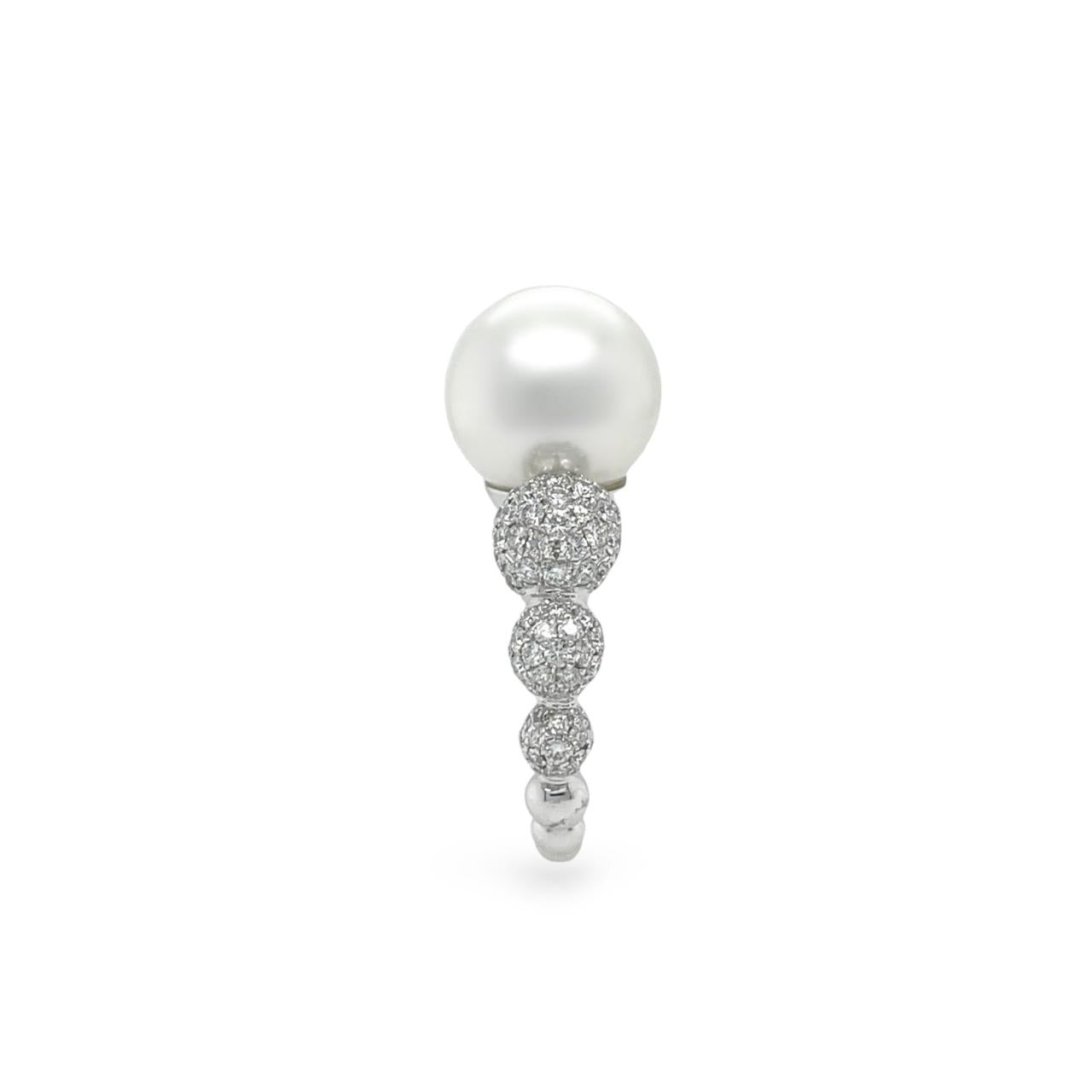 South Sea Pearl & Diamond Ring - K.S. Sze & Sons