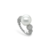 South Sea Pearl & Diamond Ring - K.S. Sze & Sons