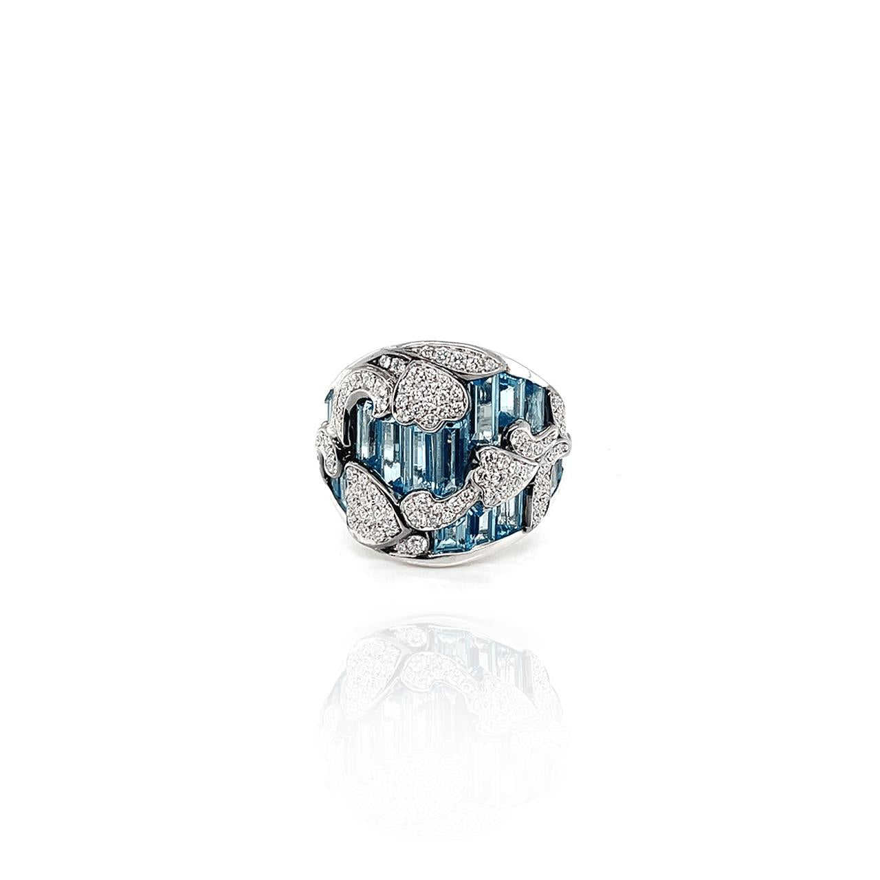 Topaz & Diamond Ring - K.S. Sze & Sons