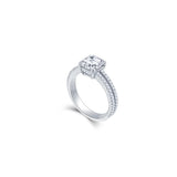 Platinum Diamond Ring (GIA Certificate)