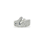 Diamond & Sapphire Rabbit Ring - K.S. Sze & Sons