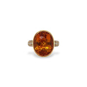 Citrine & Diamond Ring - K.S. Sze & Sons