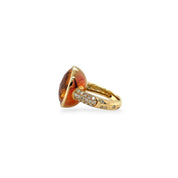 Citrine & Diamond Ring - K.S. Sze & Sons