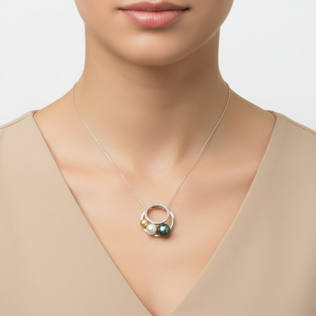 Convertible Pearl Ring-Pendant
