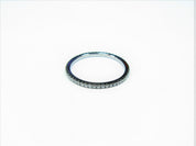 Black Diamond Eternity Ring - K.S. Sze & Sons
