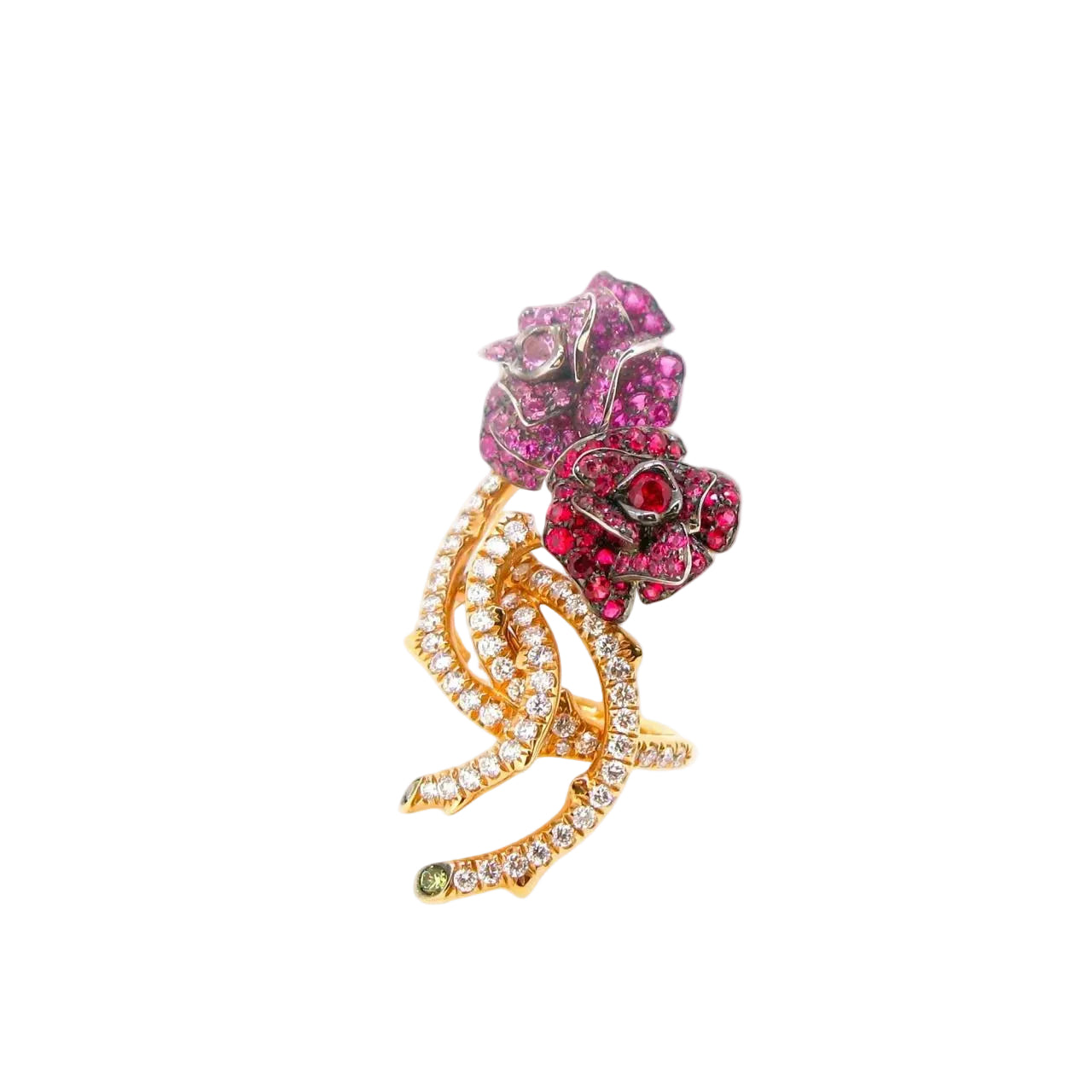 Diamond Rose Ring - K.S. Sze & Sons