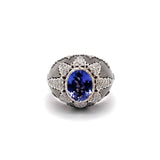 Winter Tanzanite Cocktail Ring