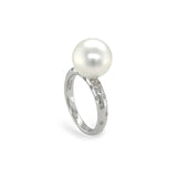 South Sea Pearl & Diamond Ring