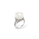 South Sea Pearl & Diamond Ring