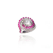 Diamond & Spinel Ring (GIA Certificate) - K.S. Sze & Sons