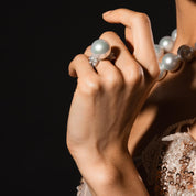 Celestial White South Sea Pearl Ring