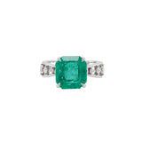 Columbia Emerald & Diamond Ring