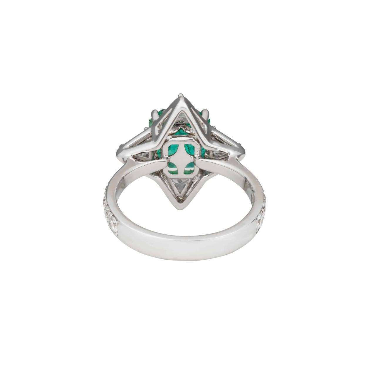 Columbia Emerald & Diamond Ring - K.S. Sze & Sons