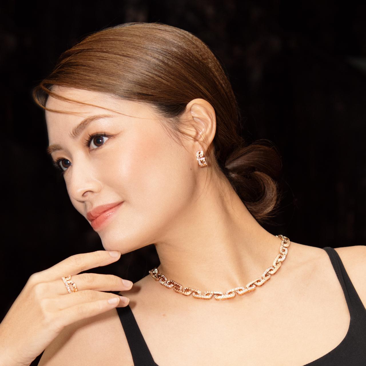 Maya Braid Huggies - K.S. Sze & Sons