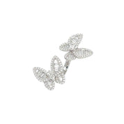 Diamond Butterfly Ring