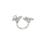 Diamond Butterfly Ring