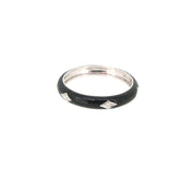 Diamond & Enamel Ring