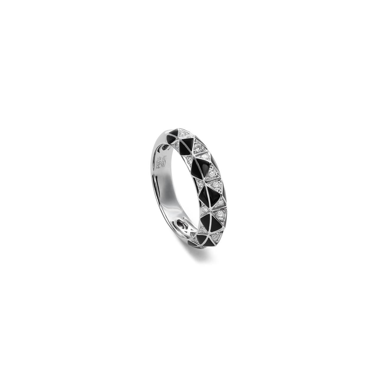 Diamond & Enamel Ring