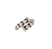 Dimaond & Enamel Ring - K.S. Sze & Sons