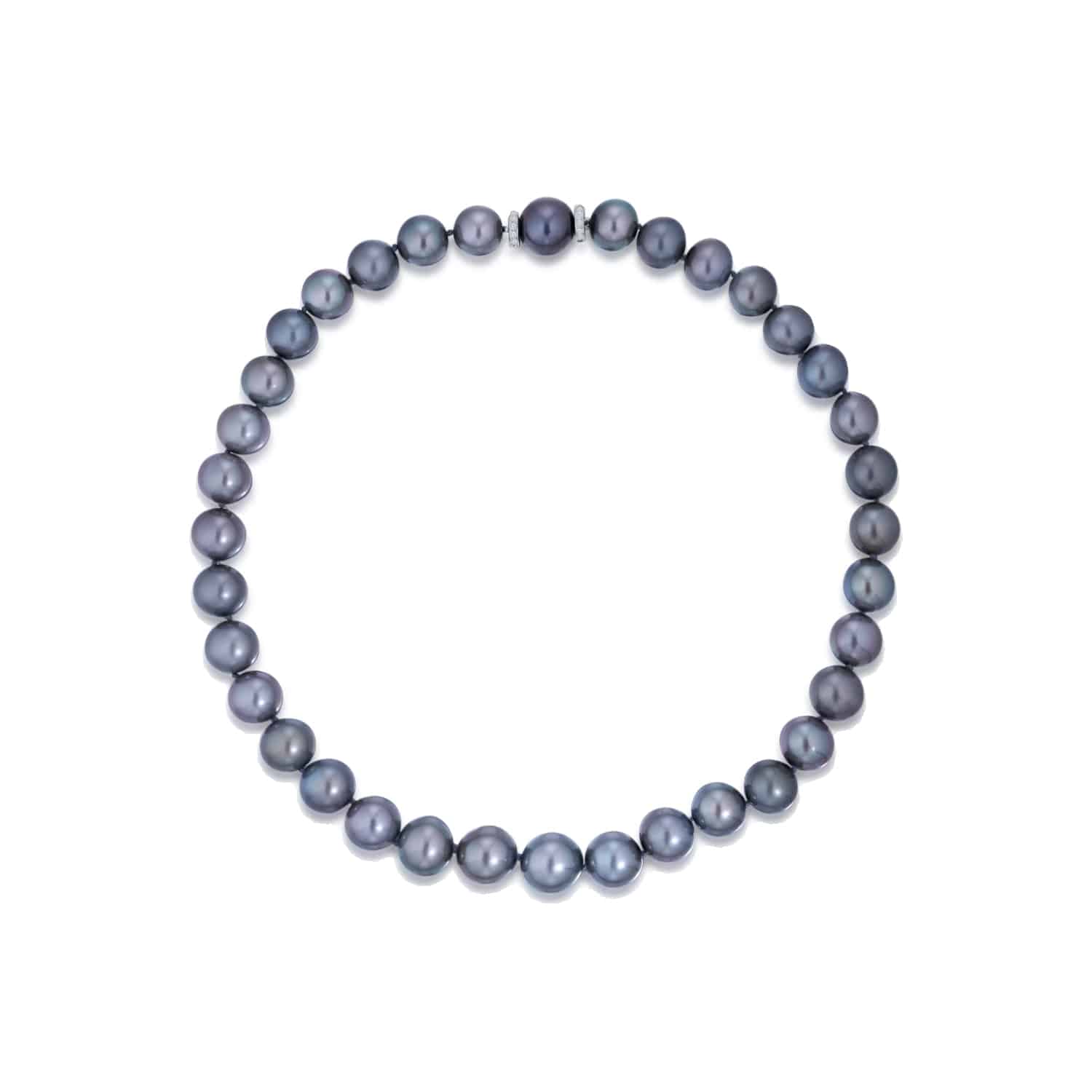 Tahitian Lunar Pearl Necklace - K.S. Sze & Sons