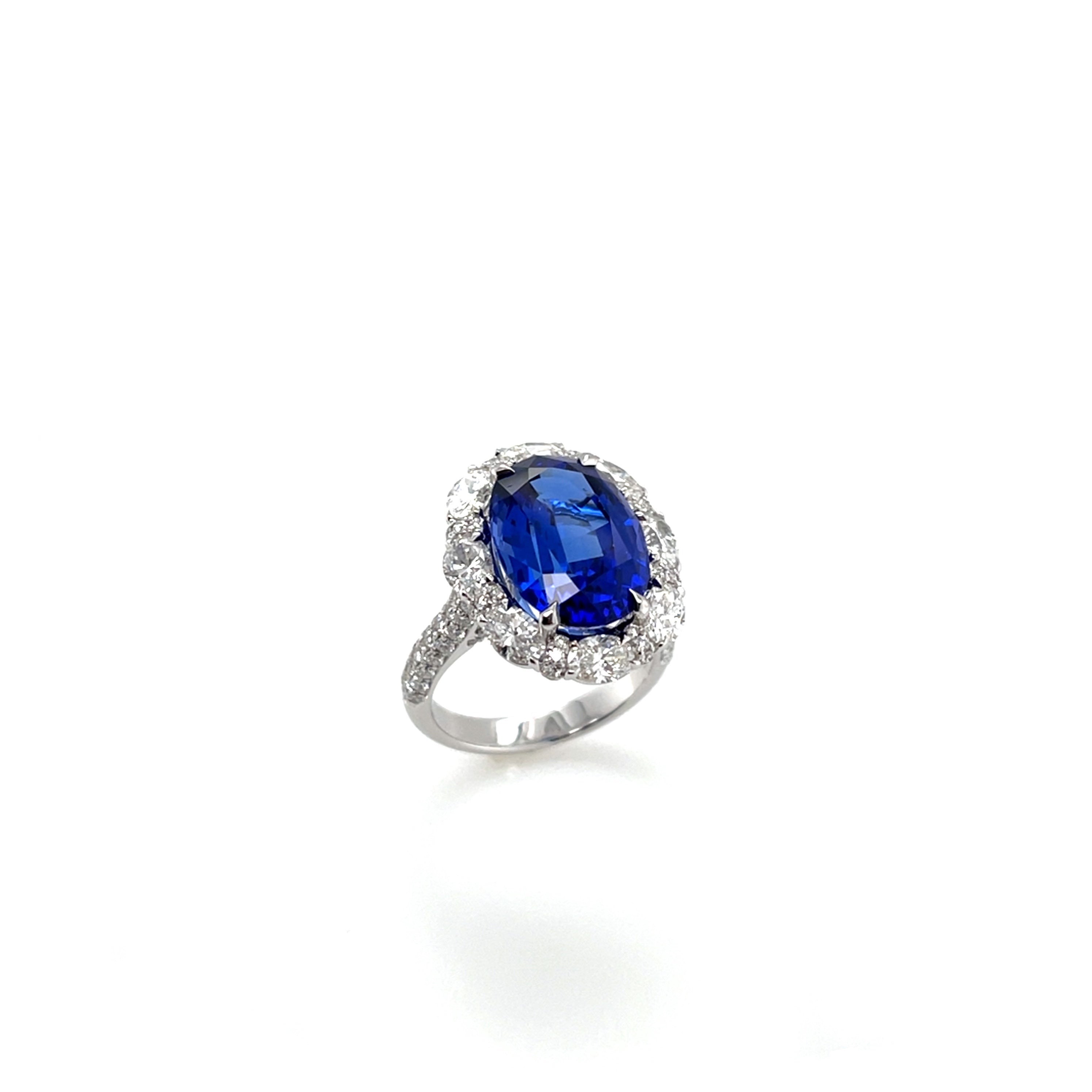 Tanzanite & Diamond Ring - K.S. Sze & Sons