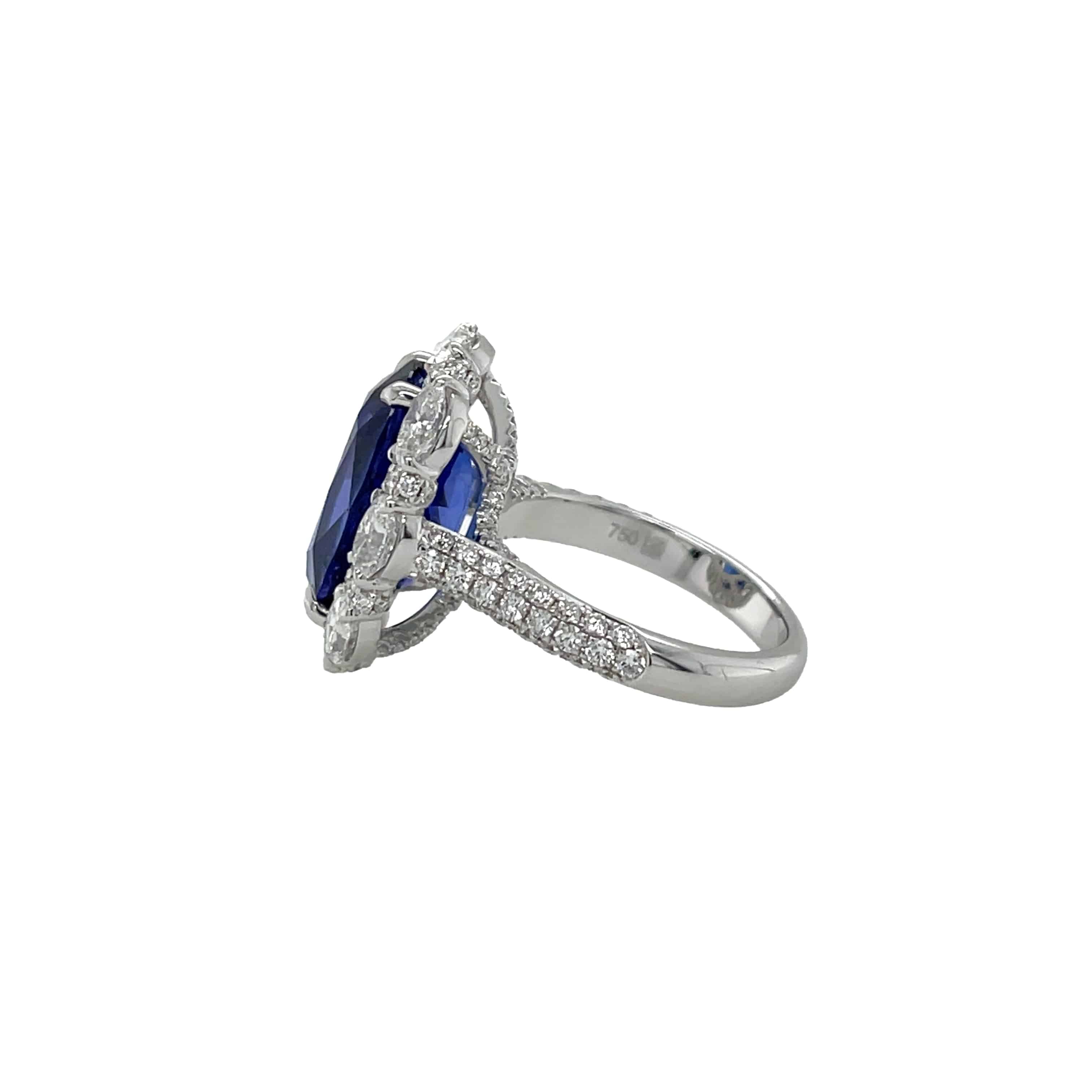 Tanzanite & Diamond Ring - K.S. Sze & Sons