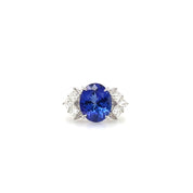 Tanzanite & Diamond Ring - K.S. Sze & Sons