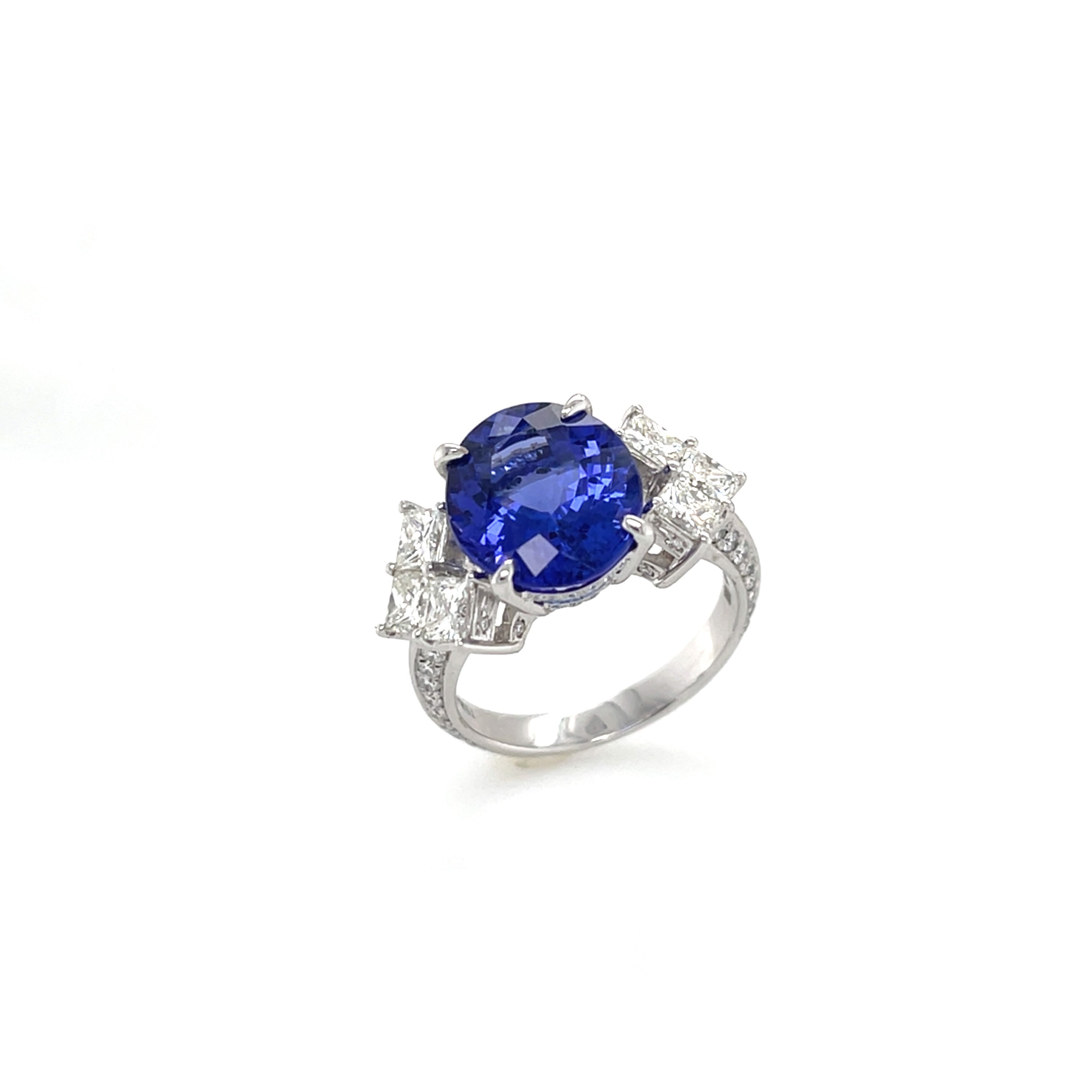 Tanzanite & Diamond Ring - K.S. Sze & Sons